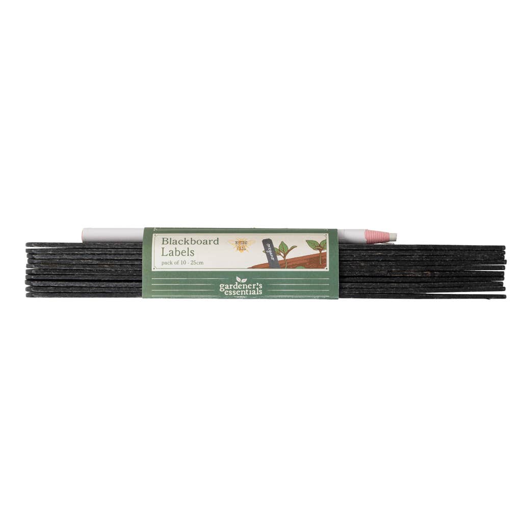 Gardener's Essentials Blackboard Plant Labels & Chinagraph Pencil | Set of 10 - Ivy and Sol