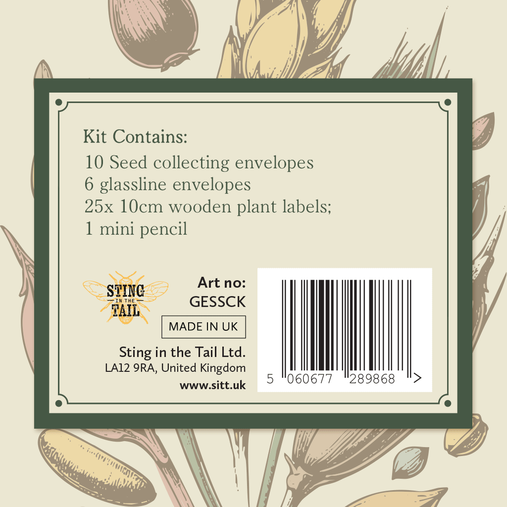 Gardener's Essentials Seed Collecting Kit | Gardening Gift Set - Ivy and Sol