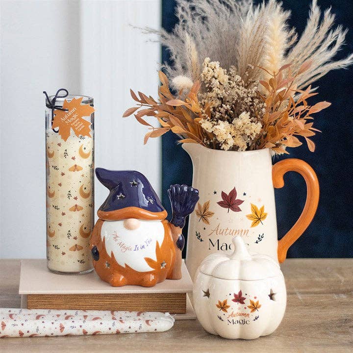 Autumn Magic Ceramic Flower Vase Jug | Autumn Home Décor - Ivy and Sol