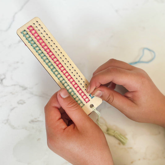 Stitched Tassel Bookmark Kit | Children's Sewing & Craft Activity - Ivy and Sol