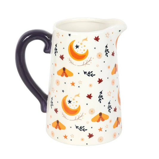 Autumn Magic Harvest Moon Ceramic Flower Vase Jug | Autumn Home Décor - Ivy and Sol