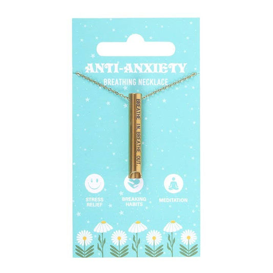 Rain or Shine Anti-Anxiety Breathing Necklace | Mindfulness Necklace - Ivy and Sol