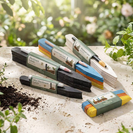 Gardener's Essentials Blackboard Plant Labels & Chinagraph Pencil | Set of 10 - Ivy and Sol