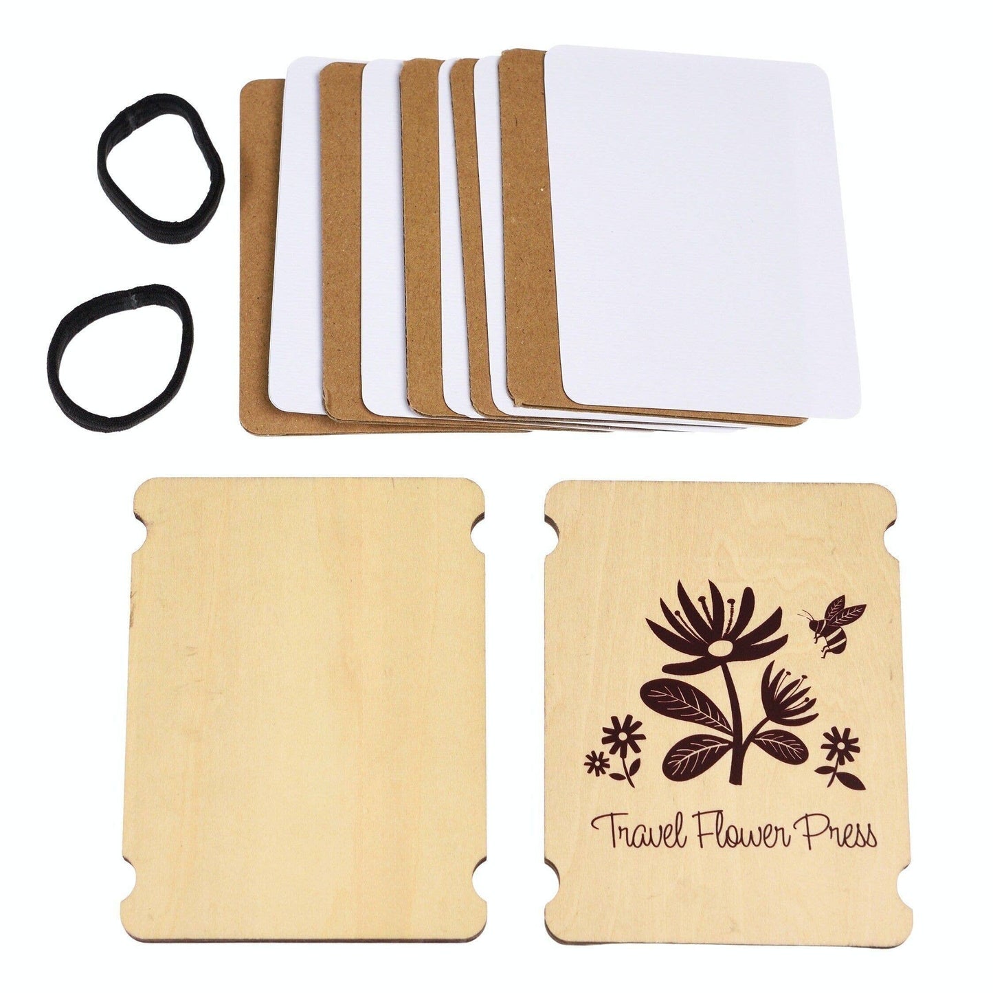 Travel Flower Press | Portable Nature Journal & Flower Press Kit