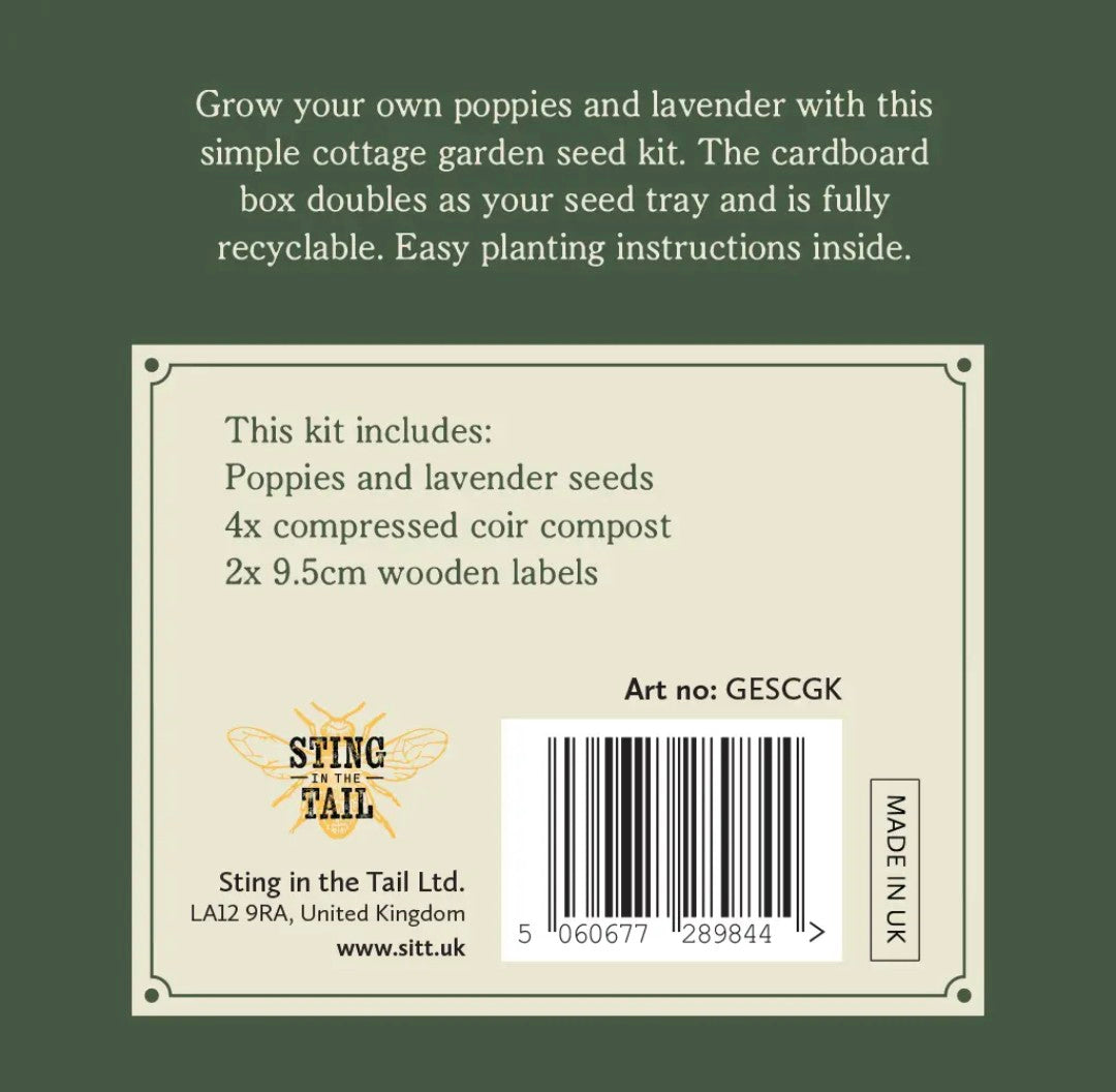 Gardener's Essentials – Cottage Garden Seed Kit