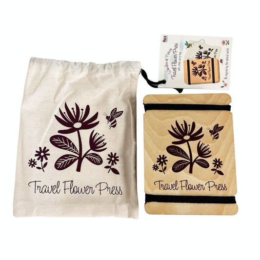 Travel Flower Press | Portable Nature Journal & Flower Press Kit