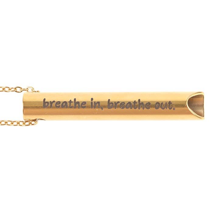 Rain or Shine Anti-Anxiety Breathing Necklace | Mindfulness Necklace