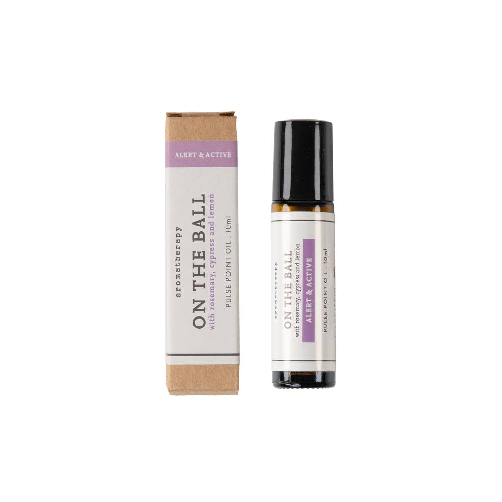 On the Ball Rosemary & Lemon Pulse Point Oil – 10ml