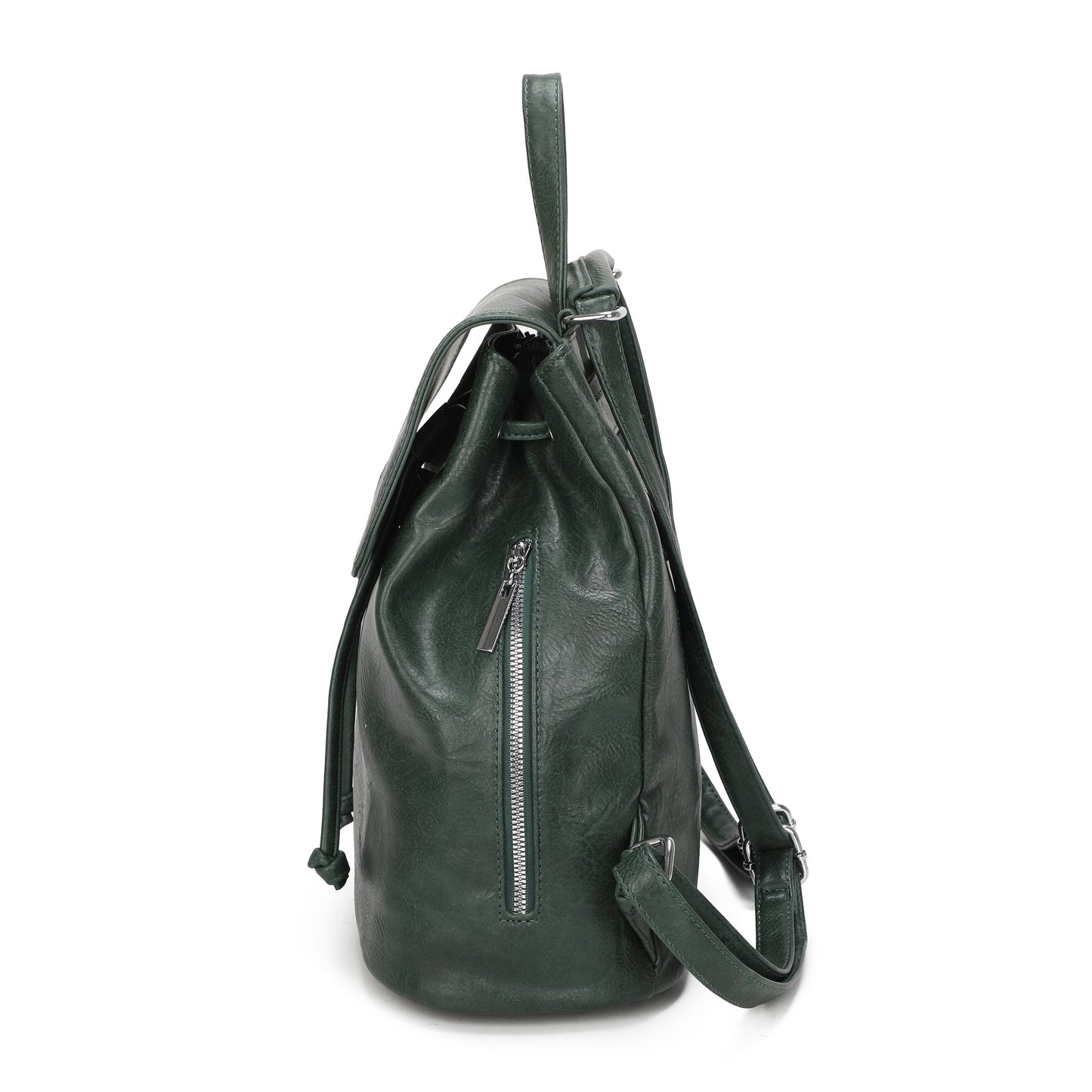 Brown Classic Drawstring Backpack