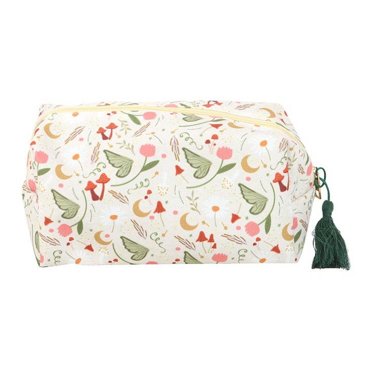 Fairy Folklore Print Makeup Bag