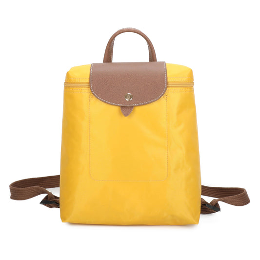 Yellow Lightweight Convertible Backpack & Handbag