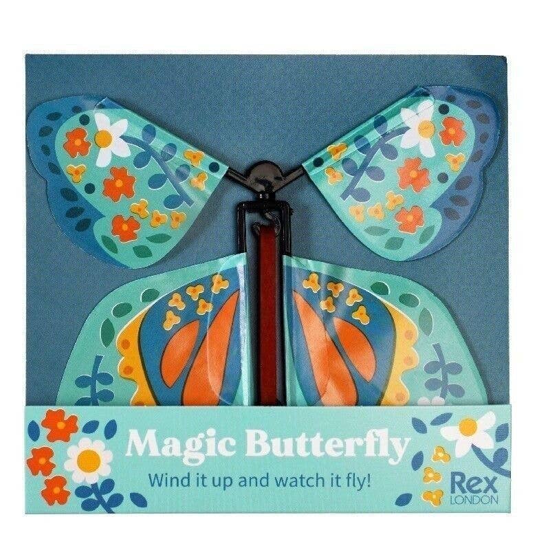 Magic Flying Butterfly Toy | Wind-Up Butterfly Surprise Gift