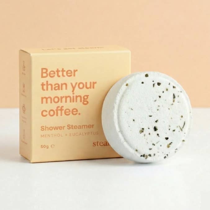 Better Than Your Morning Coffee Shower Steamer | Eucalyptus Spa Gift UK