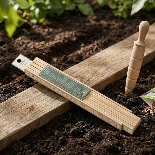 Gardener’s Essentials Wooden Folding Ruler – 2m Planting Guide