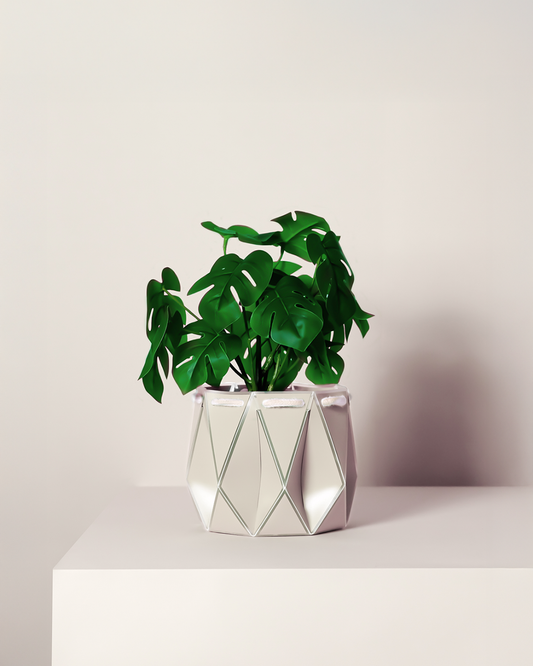 15cm Self-Watering Indoor Plant Pot | Ivory