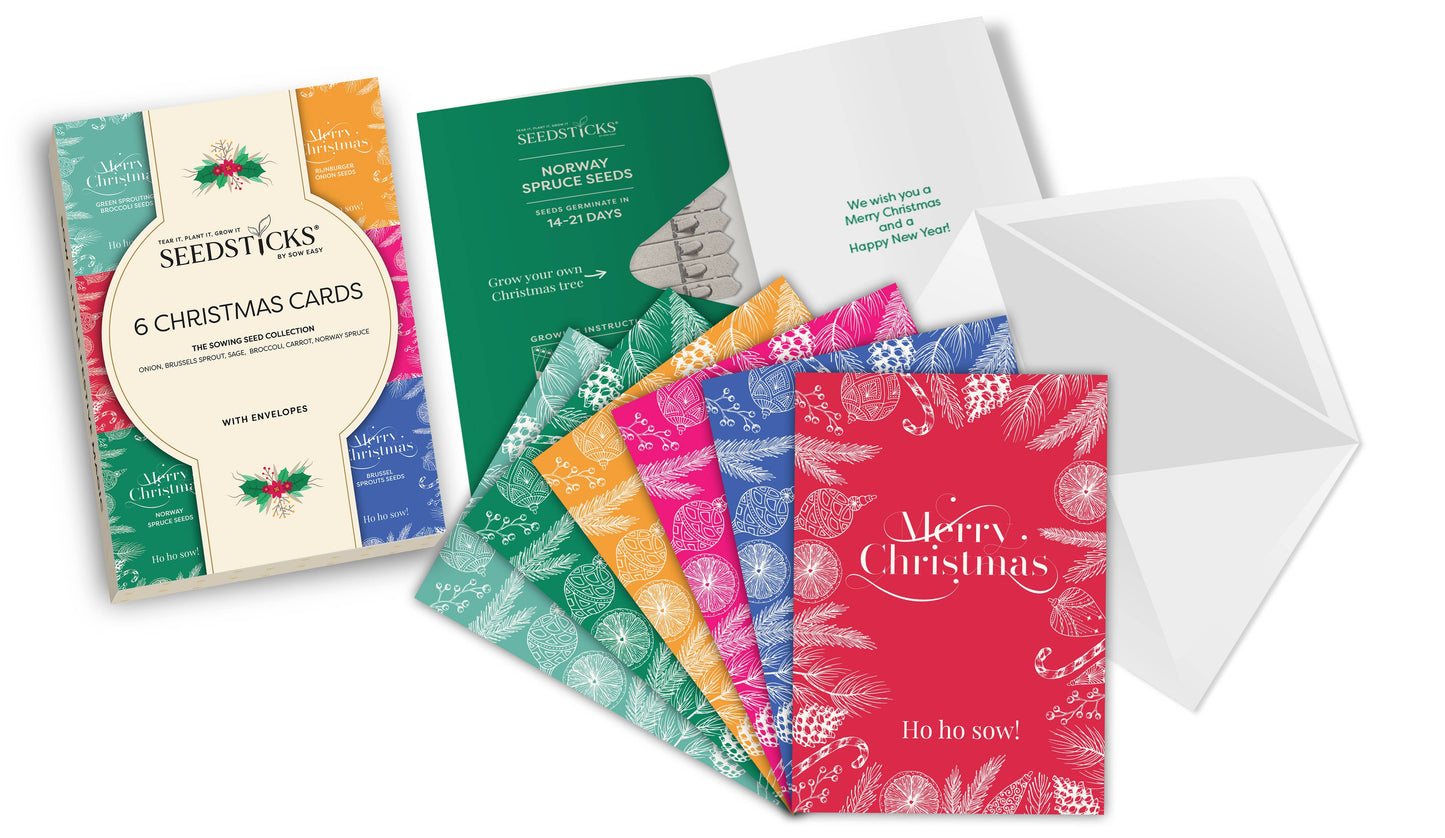 Christmas Seed Cards | Eco-Friendly Christmas Cards with Seeds