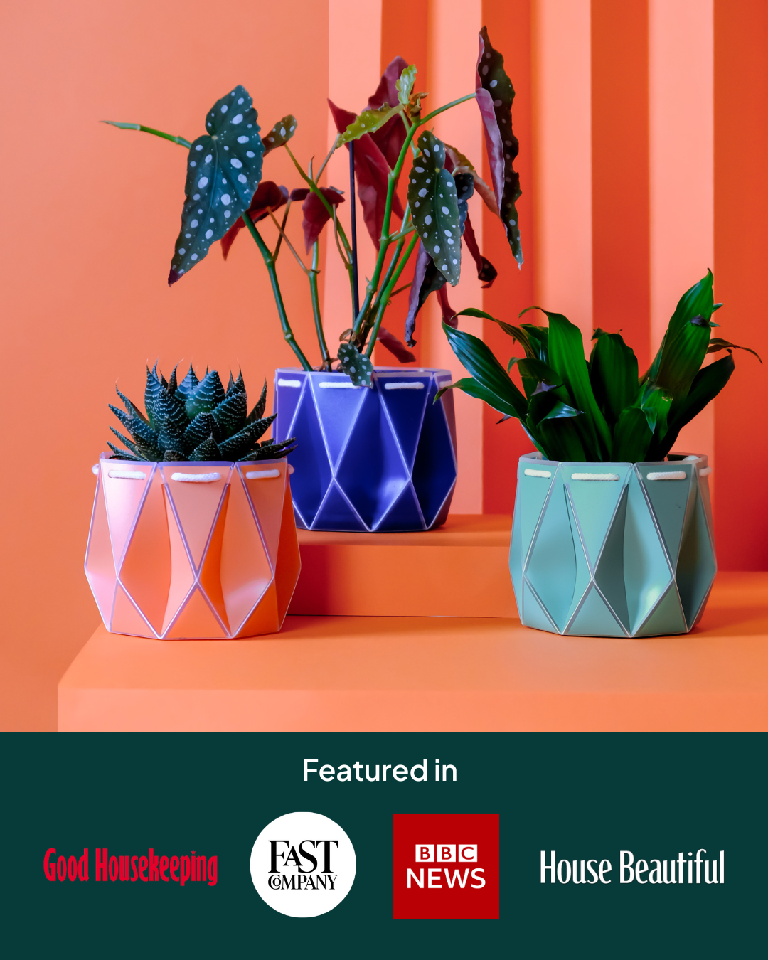 15cm Self-Watering Indoor Plant Pot | Ivory