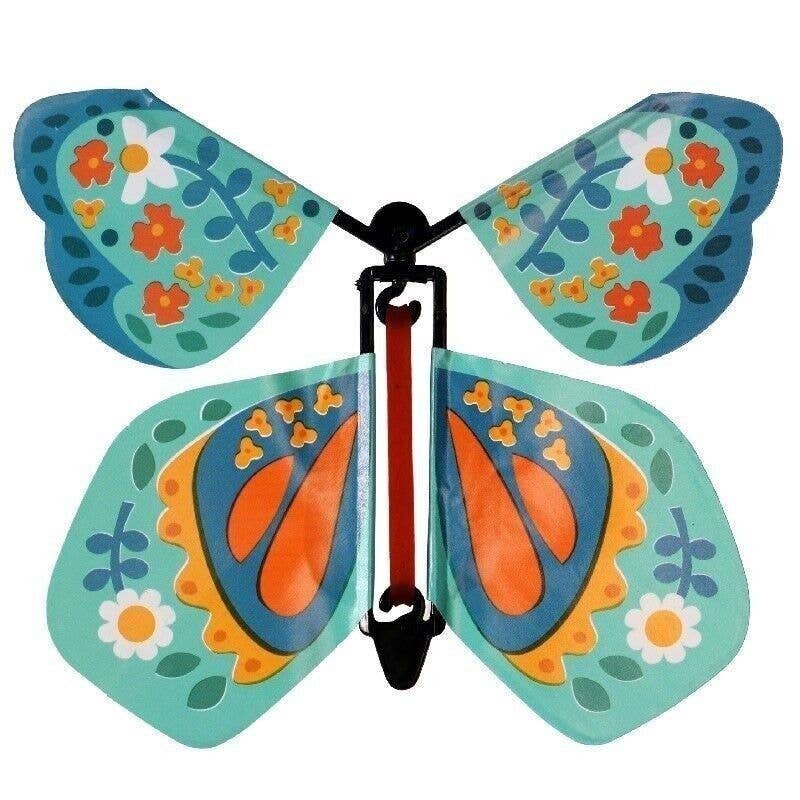 Magic Flying Butterfly Toy | Wind-Up Butterfly Surprise Gift