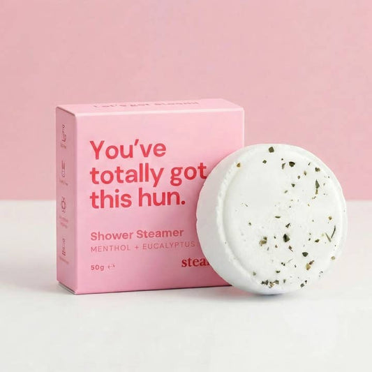 You've Got This Hun Shower Steamer | Eucalyptus & Menthol Self-Care Gift UK