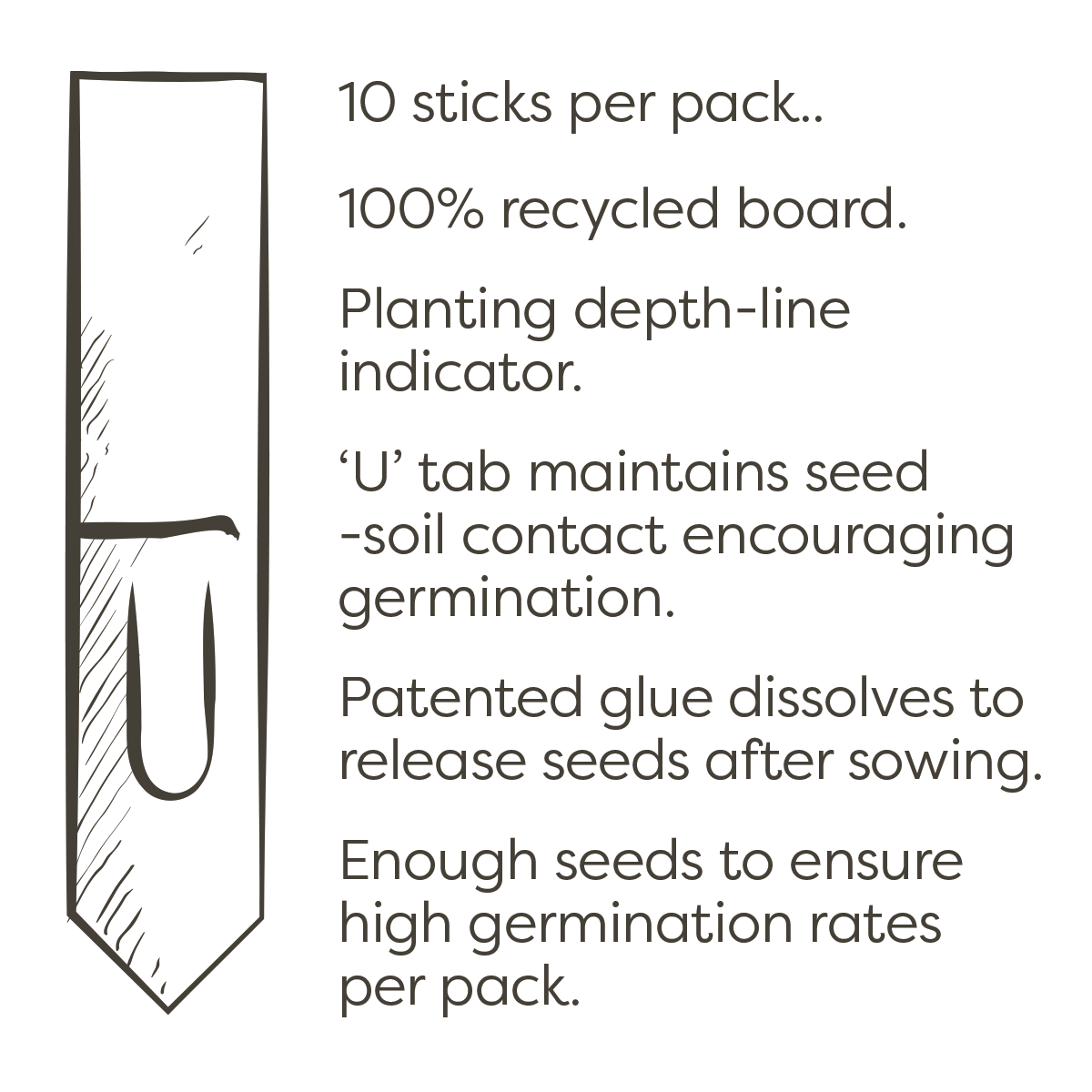 Herb Me Up Seedsticks® | Grow Your Own Herb Seed Gift Pack