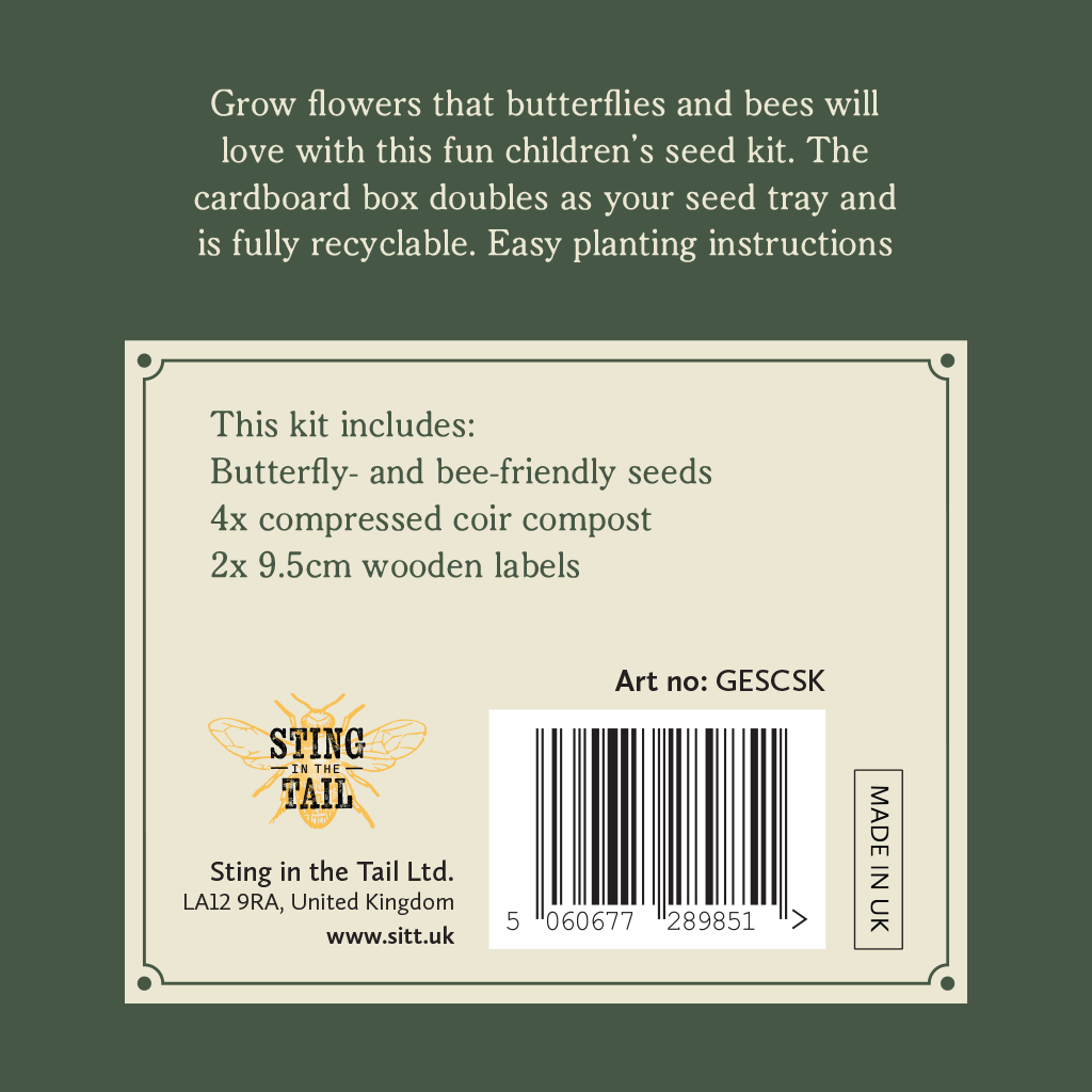 Gardener's Essentials – Little Gardeners Seed Kit
